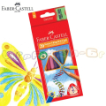 Цветни моливи Junior Grip 20 броя с острилка Faber Castell 
